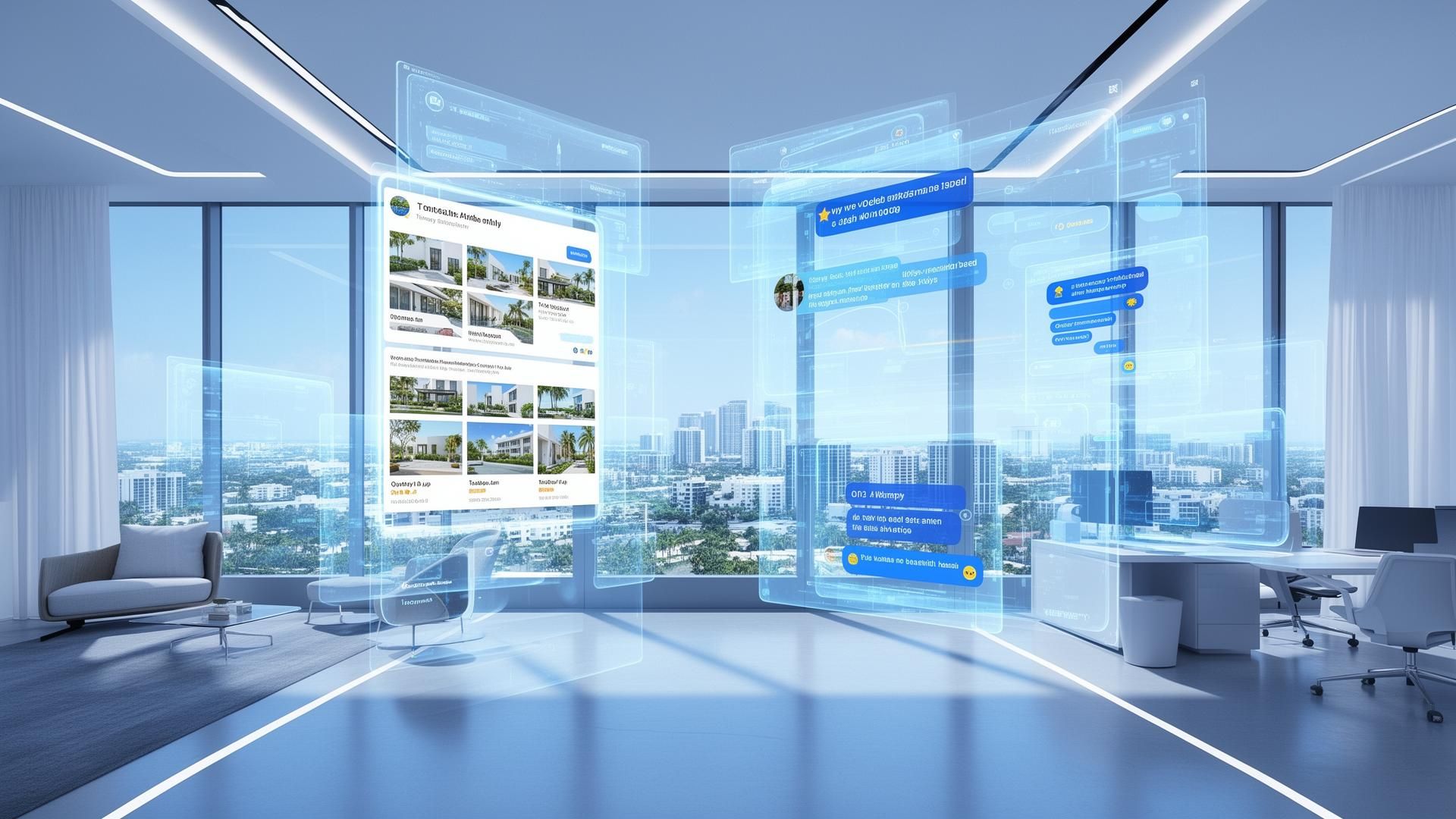 AI-powered real estate office